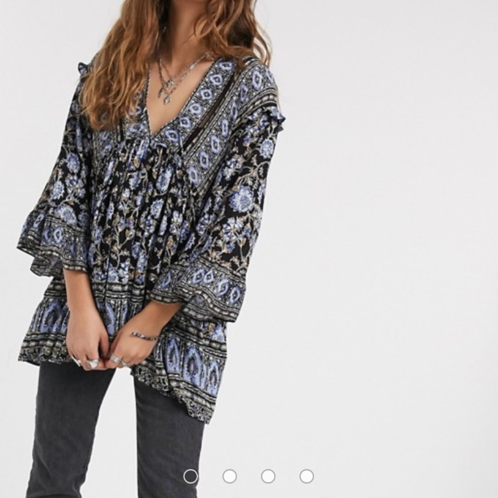 NWT Free People Moonlight Dance Top Small